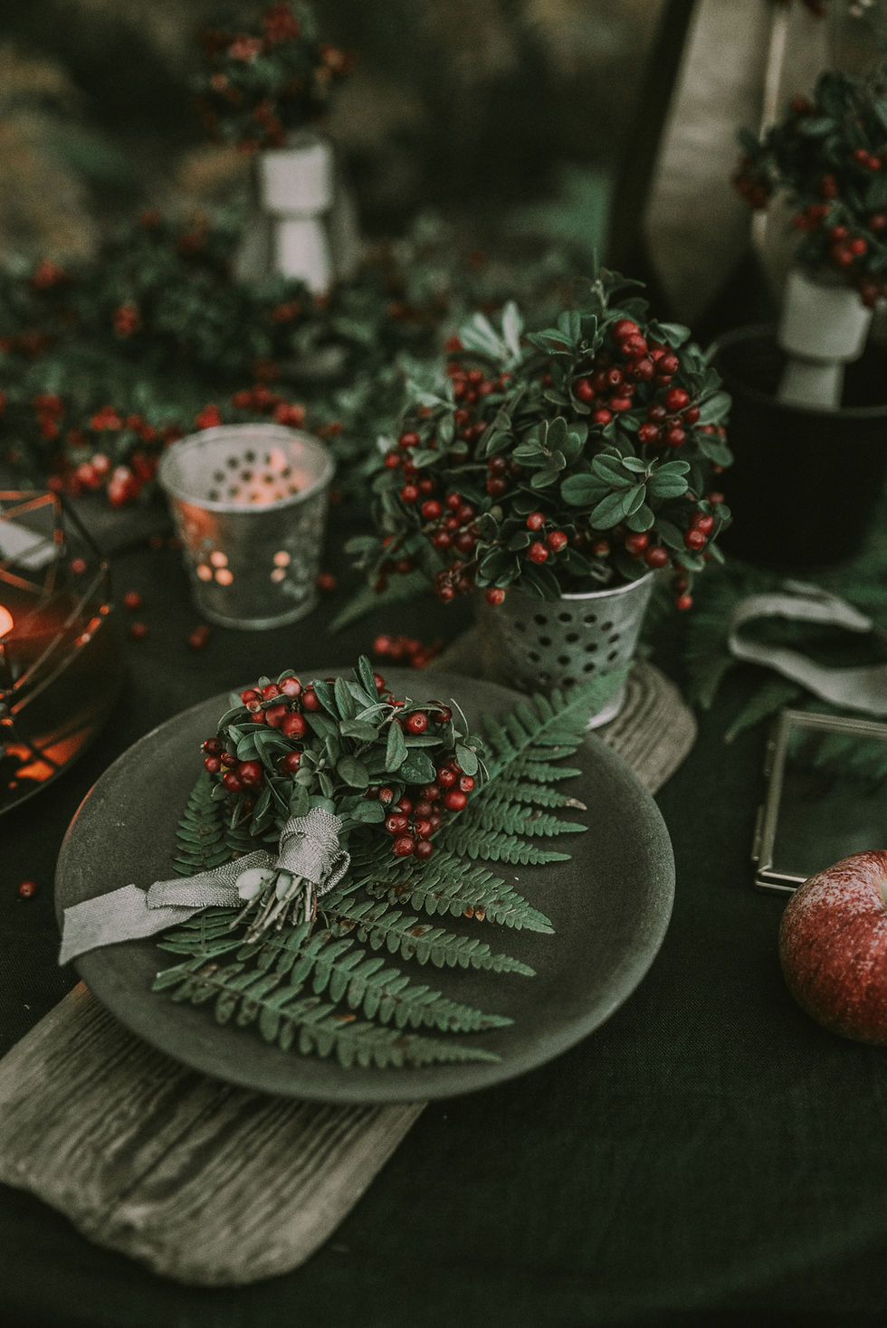 Rustikt julbord