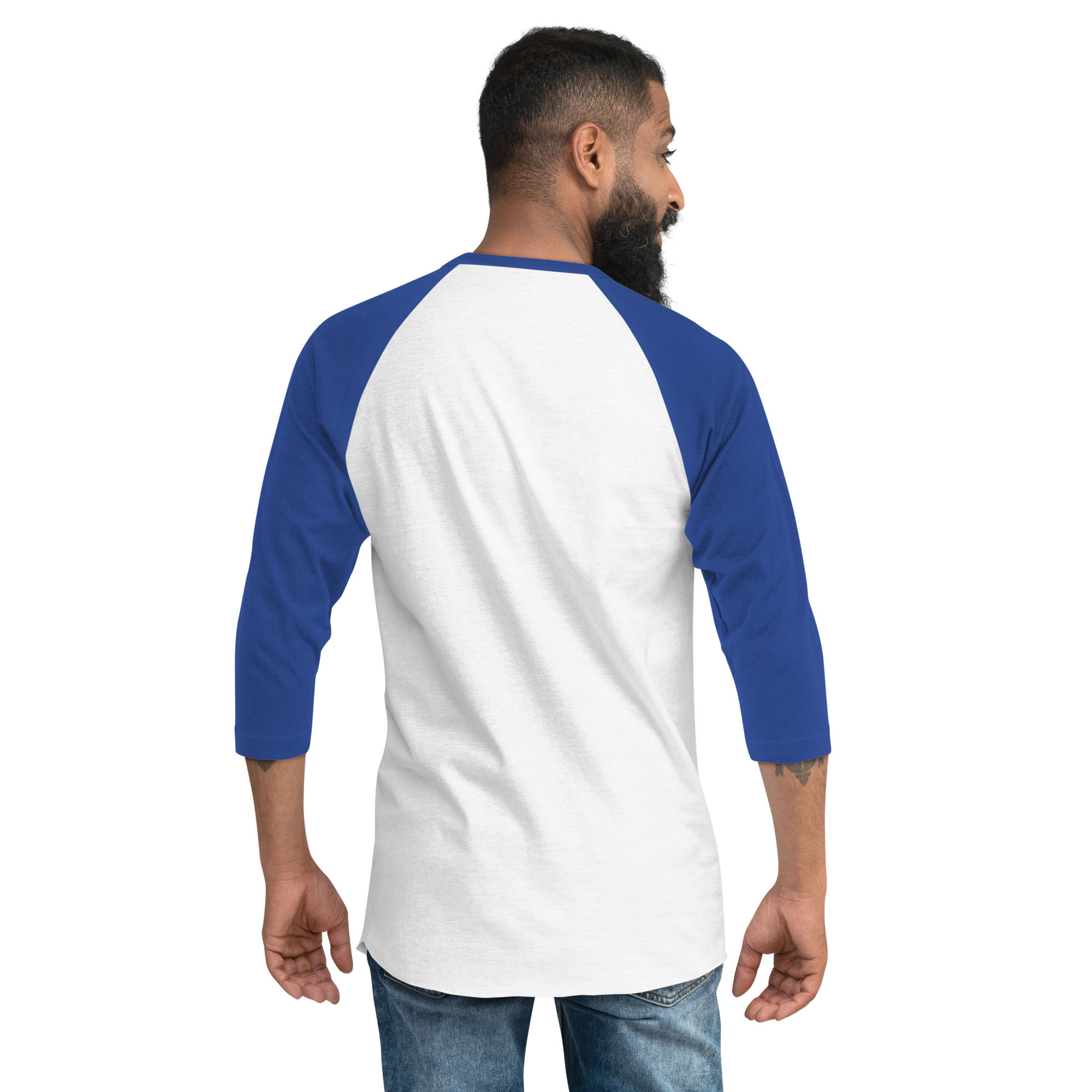 VYKROS | Raw-Edge Athletic Raglan | 3/4 Sleeve