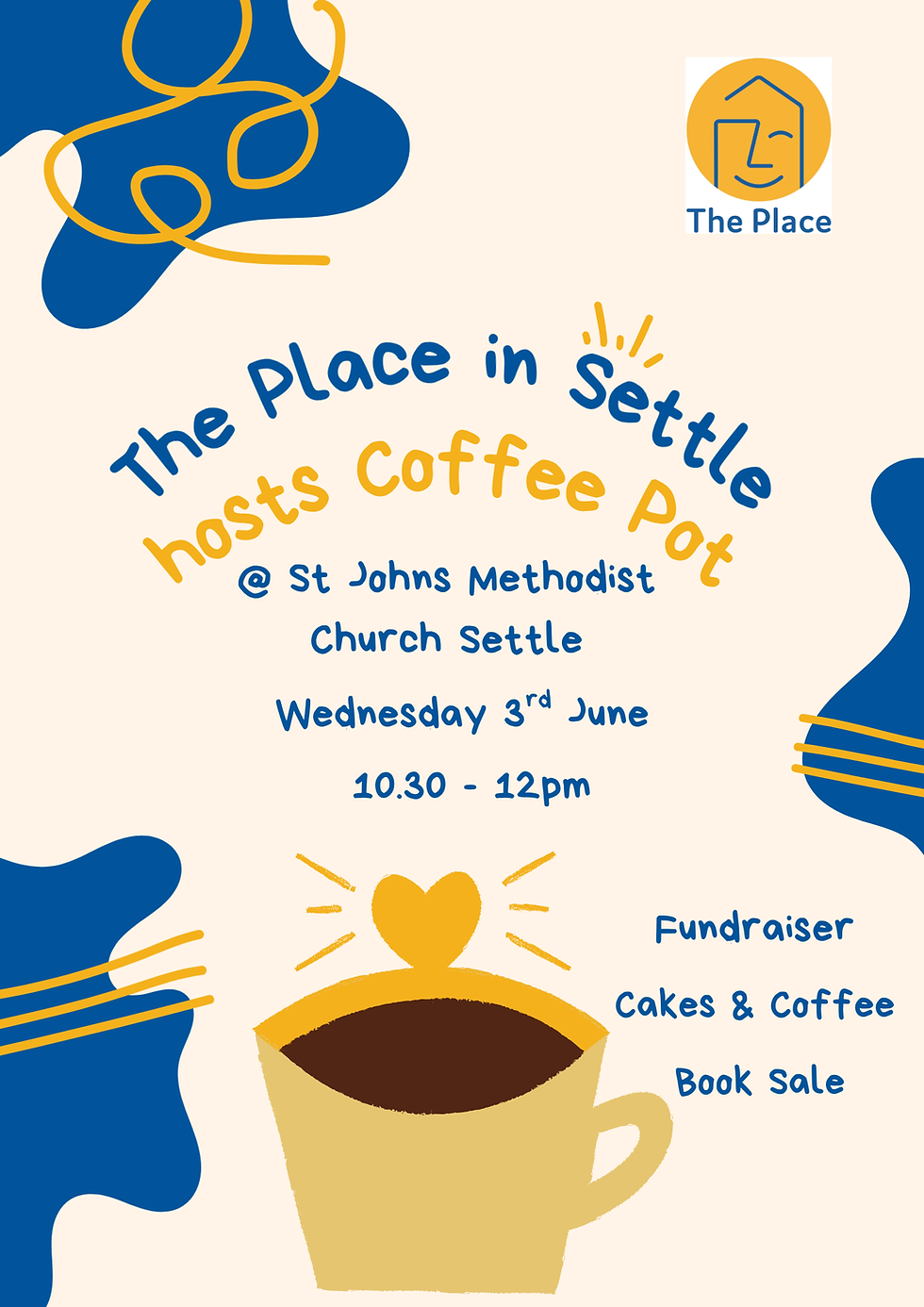 The Place are hosting Coffee Pot @ Settle Methodist Church