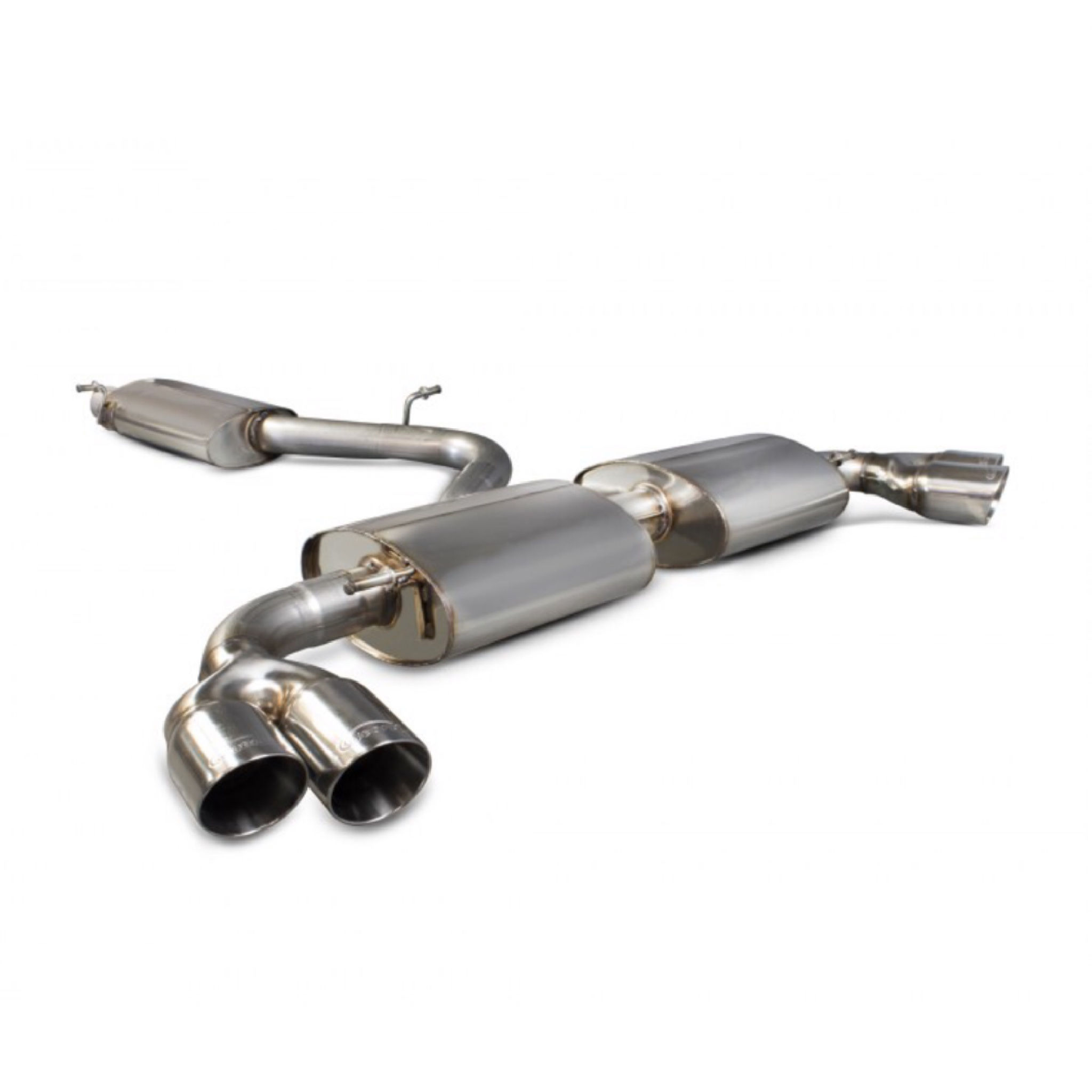 Audi  TT S/TT MK2 (3.2 V6) Scorpion Resonated Cat Back System