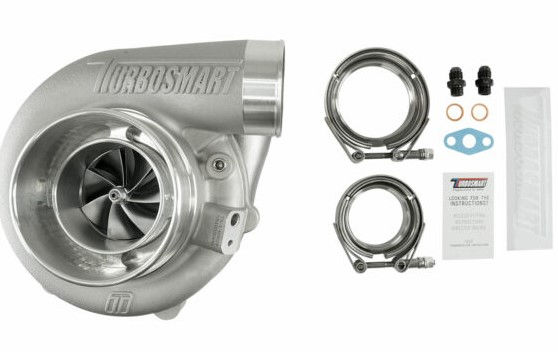 Thumbnail: TS-2 Turbocharger (Water Cooled) 6466 V-Band 0.82AR Externally Wastegated