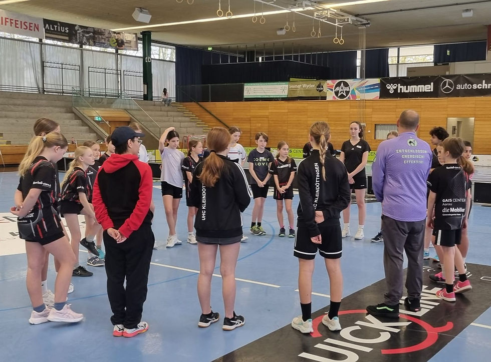 Beim USV-Workshop im Girls-Camp vom Team Aarau.