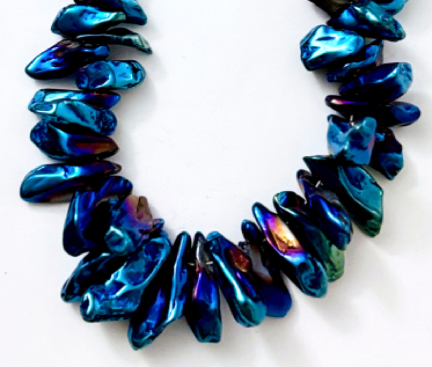 Multi Rainbow Stone Necklace