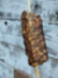 Marionberry BBQ Tempeh Skewer