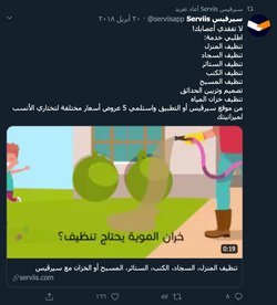 خدمات المنزلية