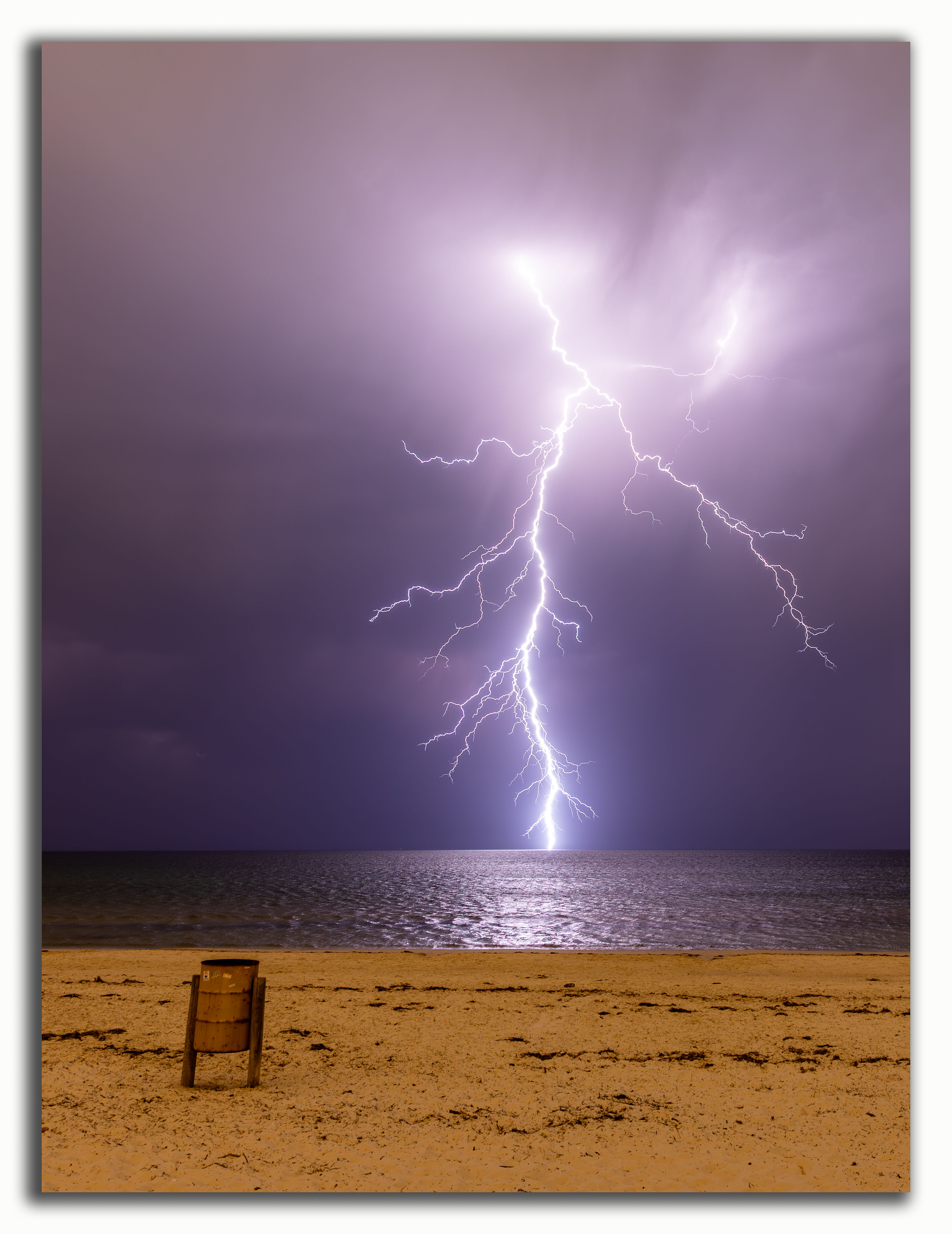 'Single Strike' - Framed Print or Stretched Canvas