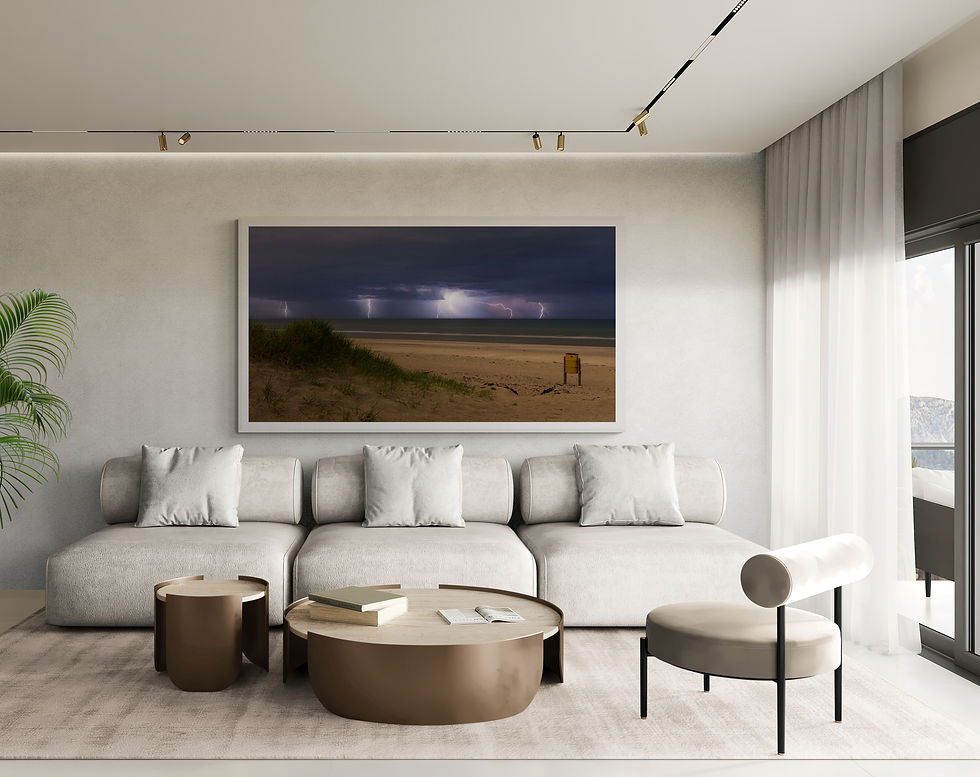 Thumbnail: 'Summer Storms' - Framed Print or Stretched Canvas