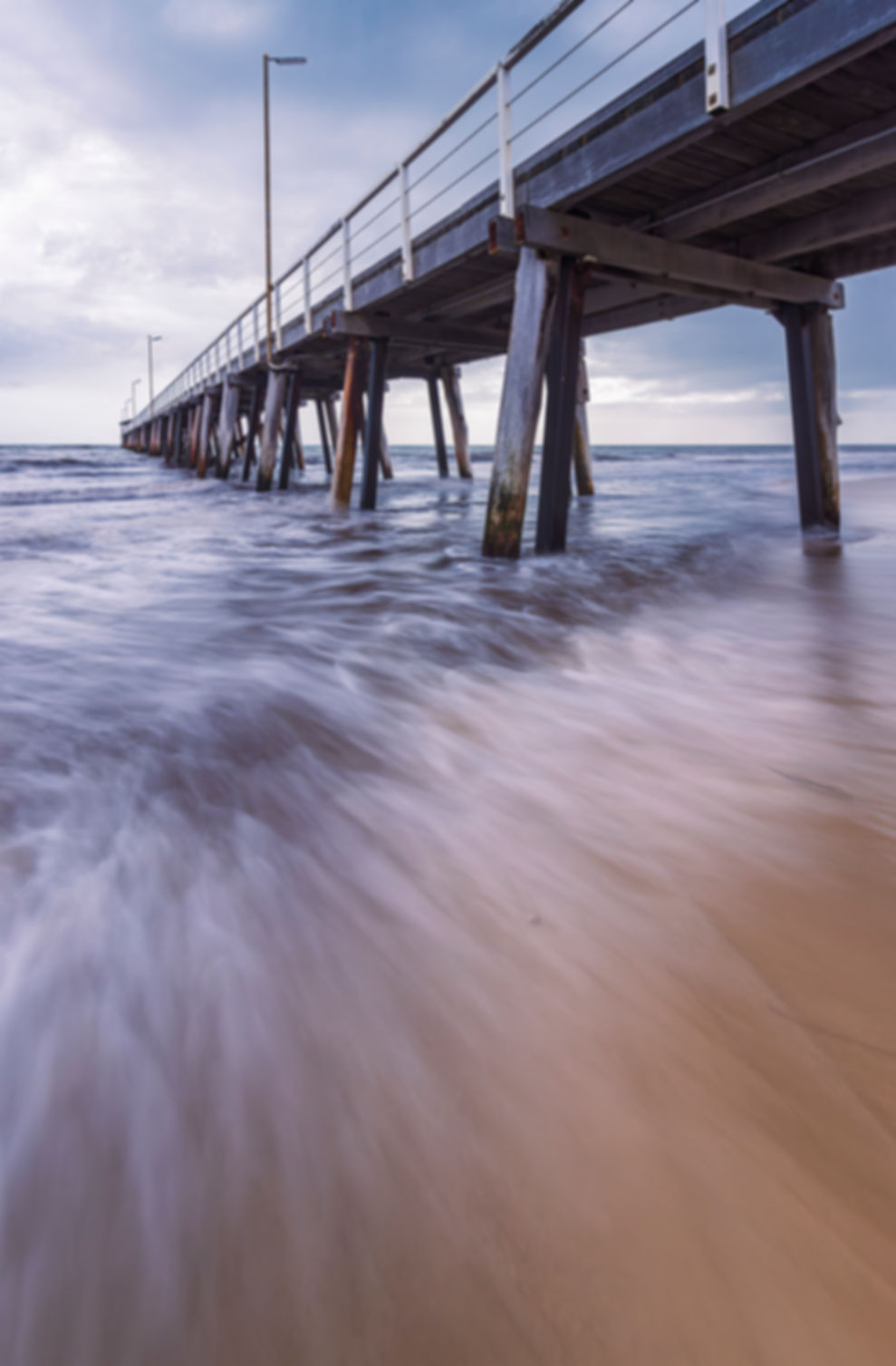 'Smokey Water' - Framed Print or Stretched Canvas