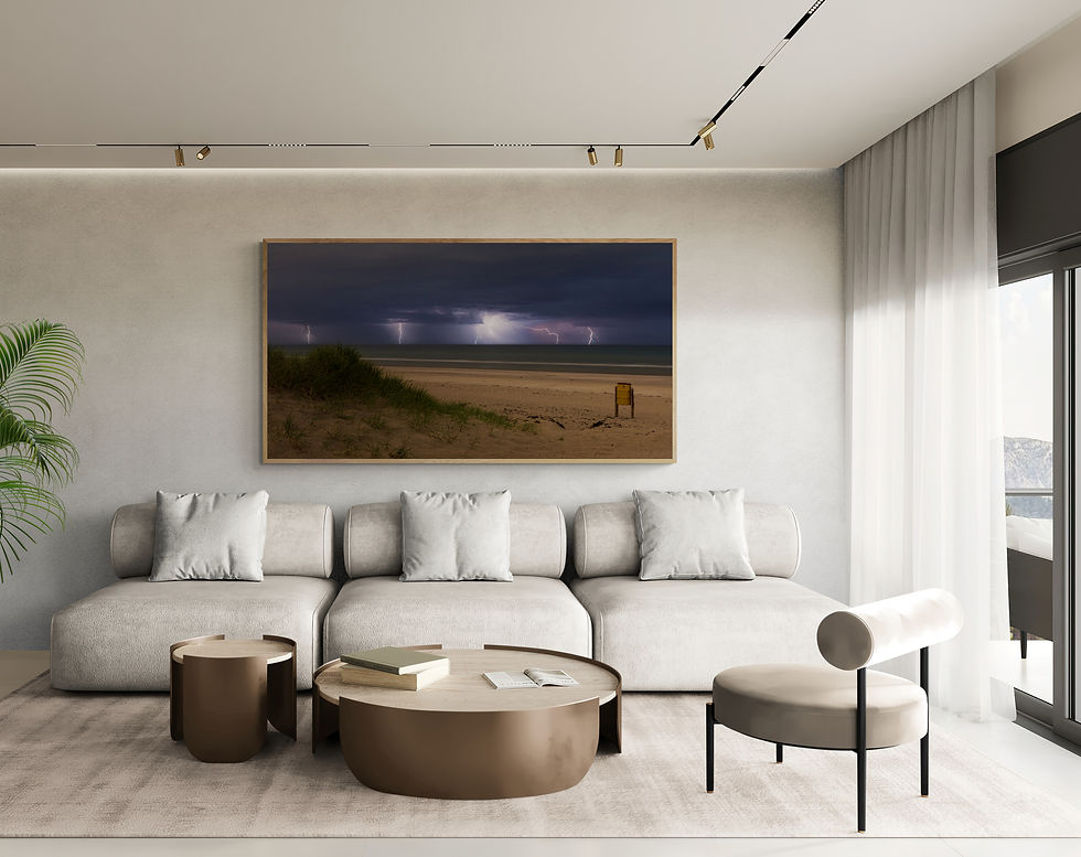 Thumbnail: 'Summer Storms' - Framed Print or Stretched Canvas