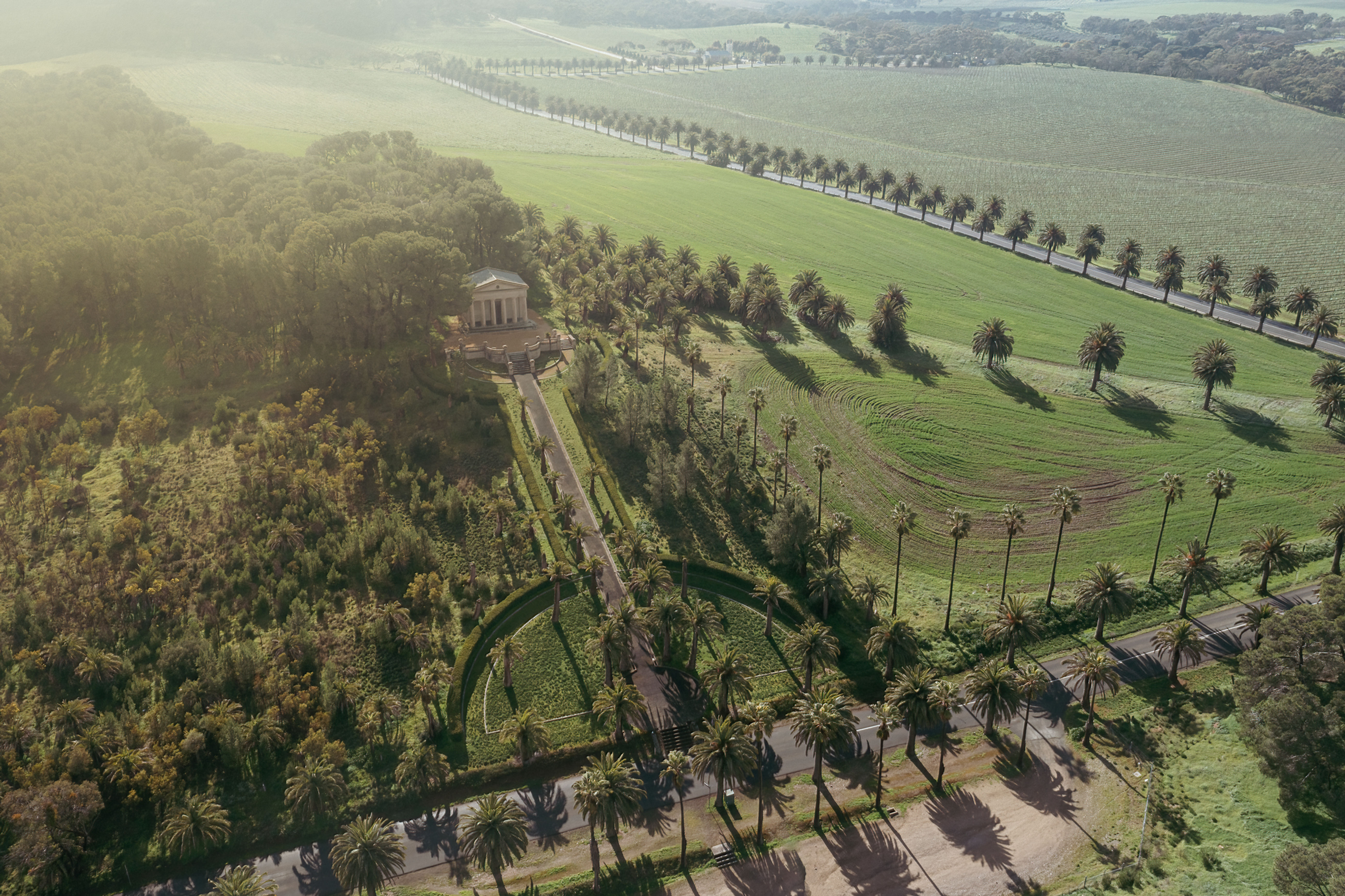 'Seppeltsfield Sky' - Framed Print or Stretched Canvas