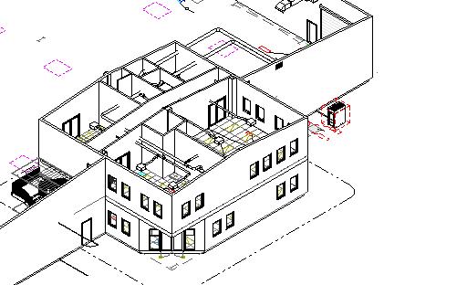 New Construction: Mechanical design services for 33,700 square foot office building and manufacturing facility HVAC system.