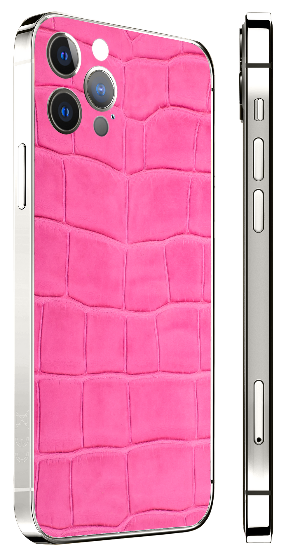 Thumbnail: iPhone 15 Pro Gold Pink Alligator