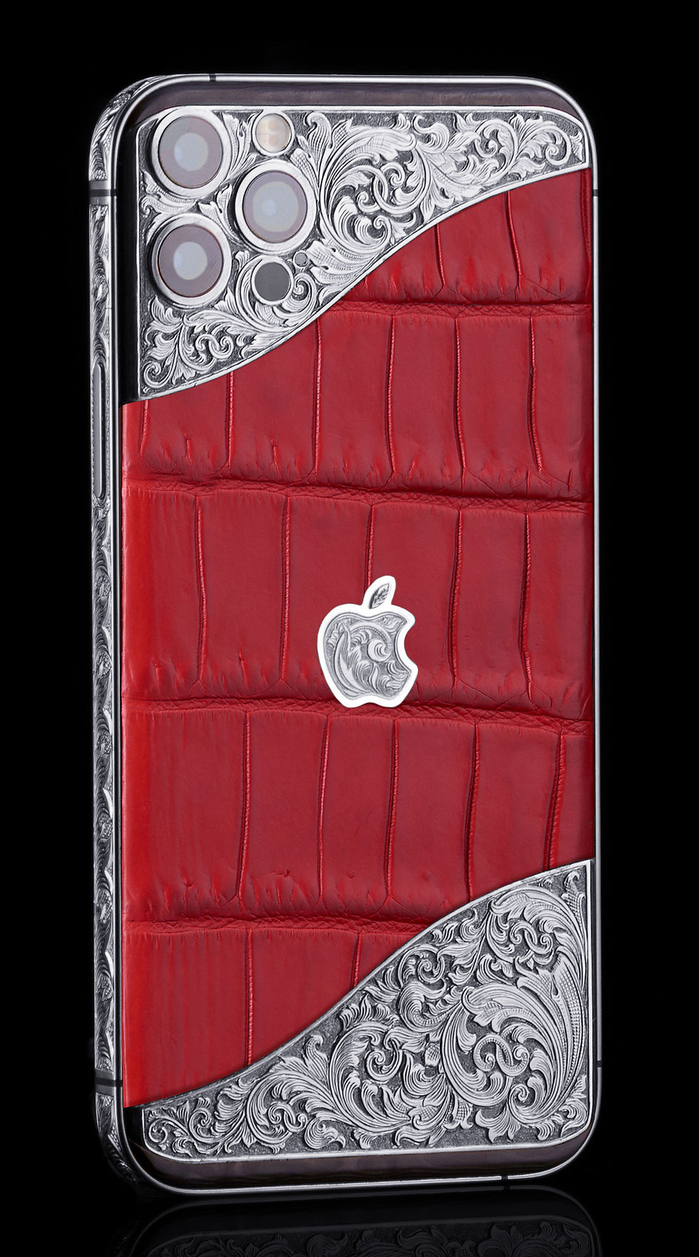 Thumbnail: iPhone 15 Pro Ornate Aristocrat White Gold