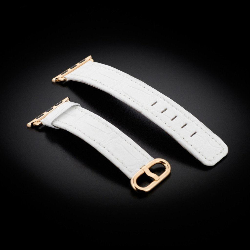 Ремешок Apple Watch White Alligator
