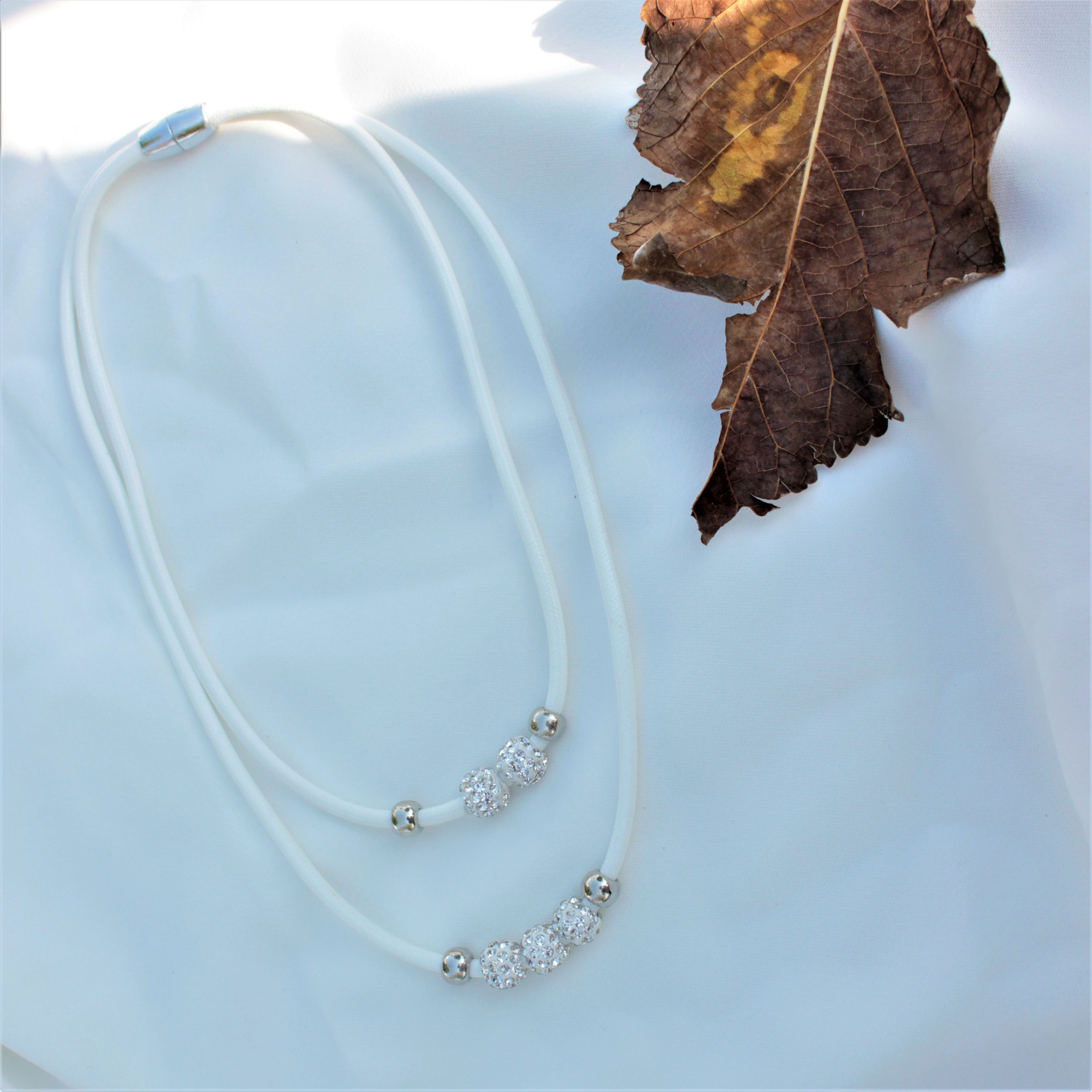 Collana da donna con pietre Swarovski