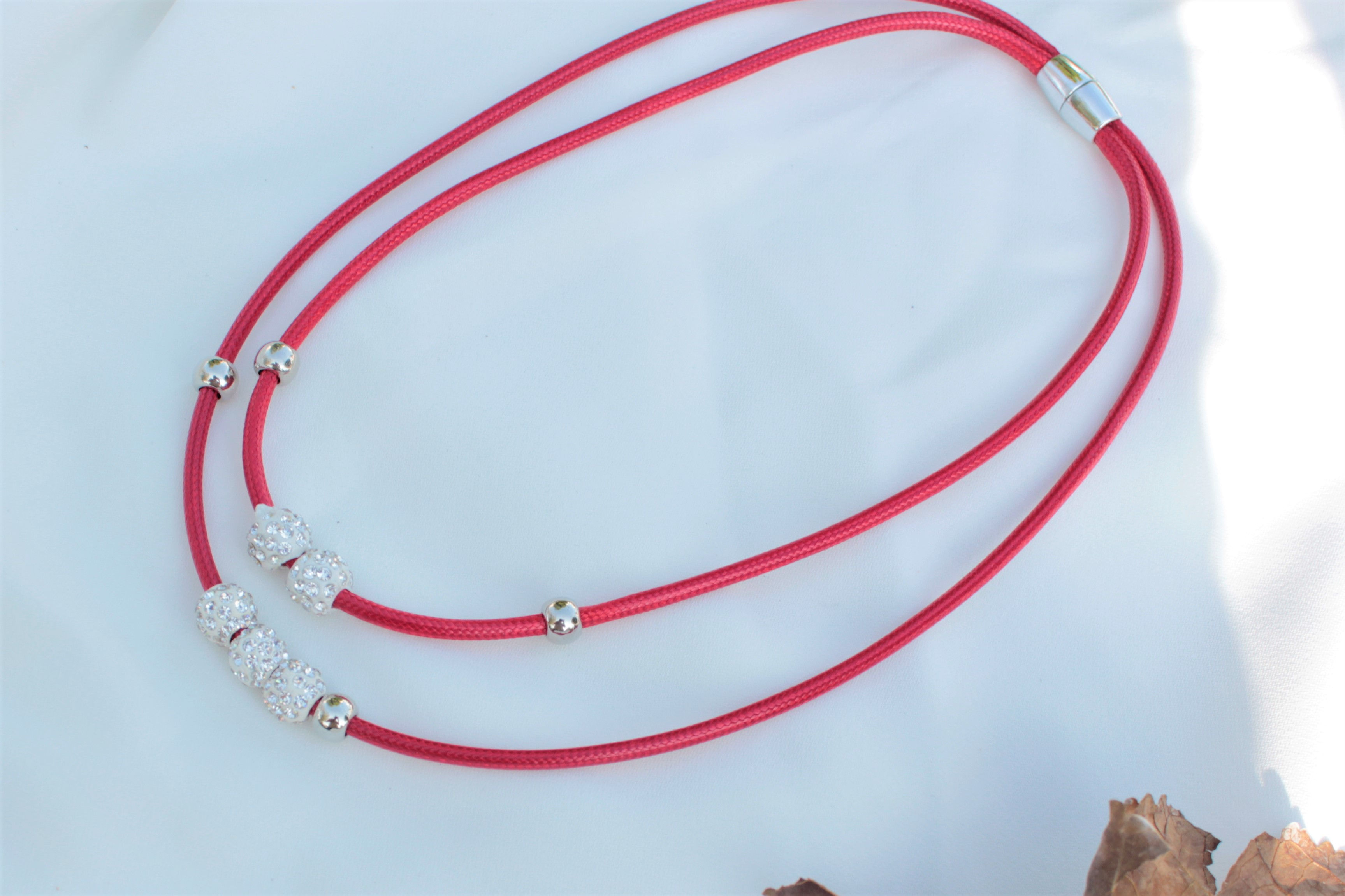 قلادة المرأة حجر سواروفسكي