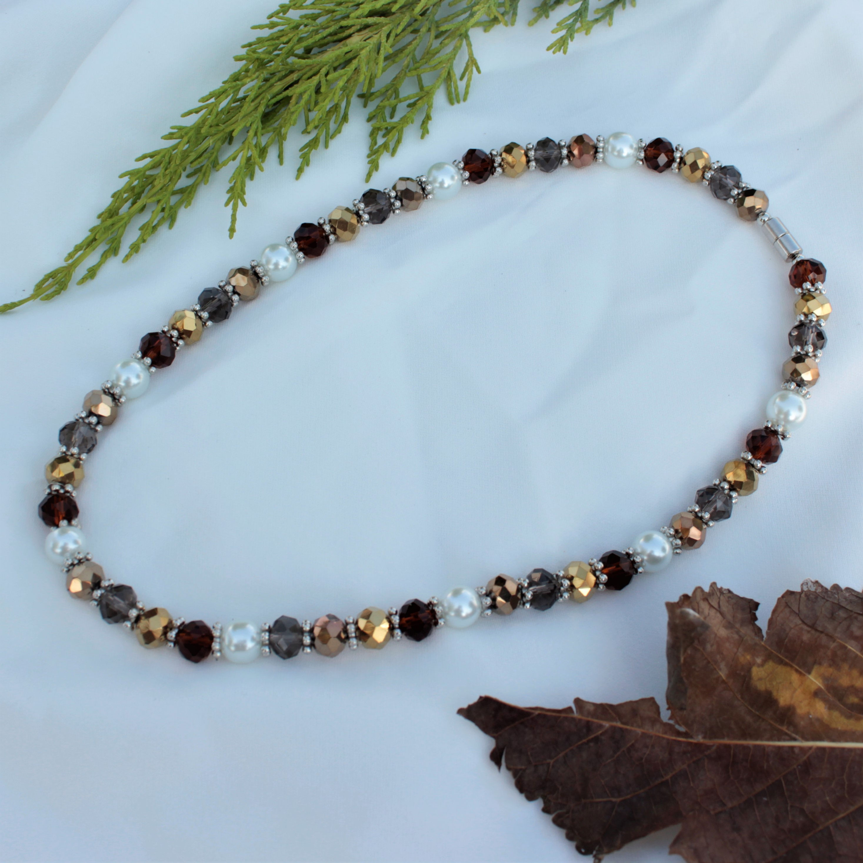 Γυναικείο κολιέ από φυσική πέτρα