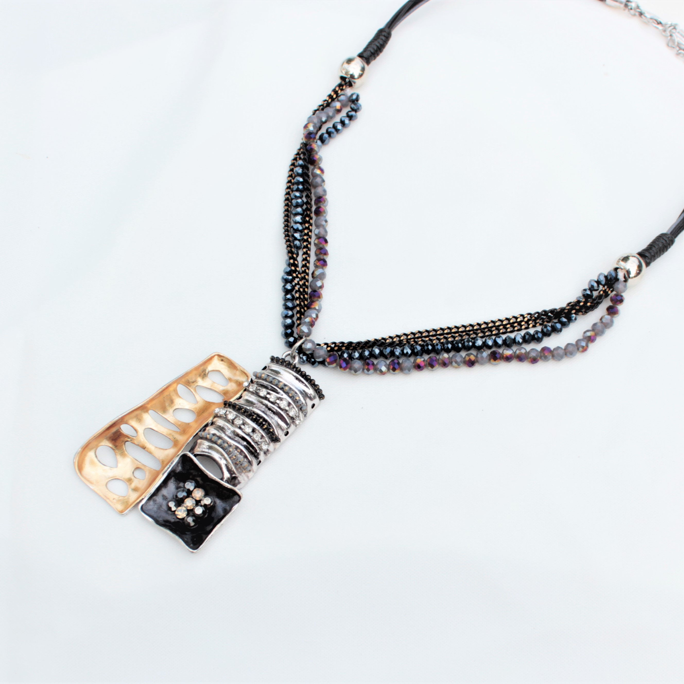 天然石材女士項鍊