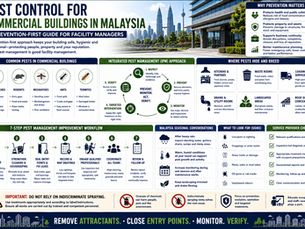 Pest Control for Commercial Buildings in Malaysia: A Prevention-First Guide for Facility Managers