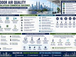 Indoor Air Quality in Malaysian Commercial Buildings: A Practical Guide for Facility Managers