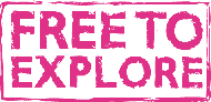 Free to explore stamp
