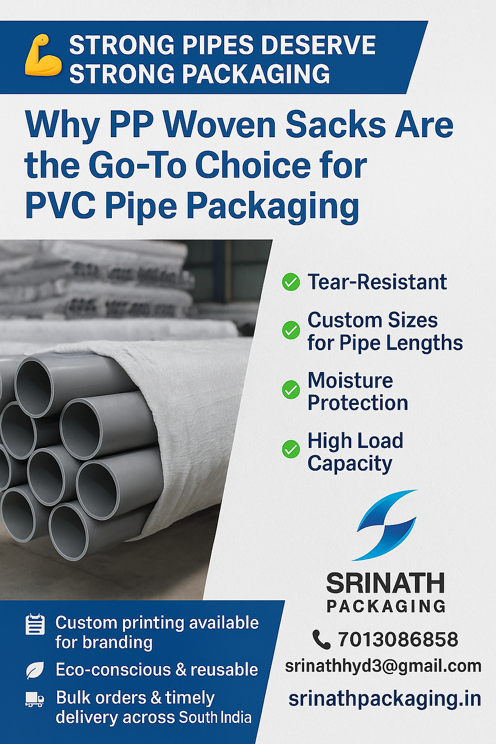 Pipes packaging