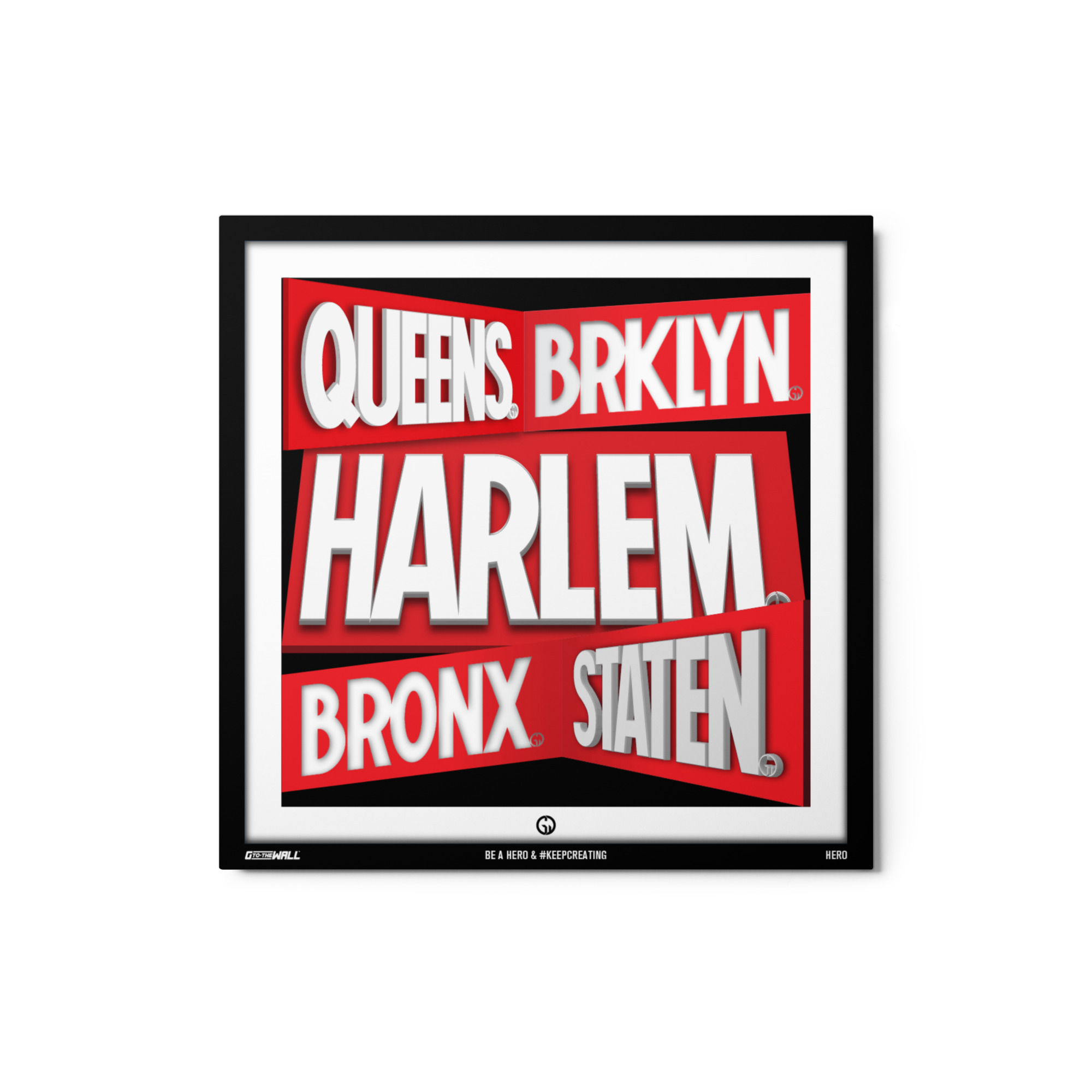 Boro Hero Metal print