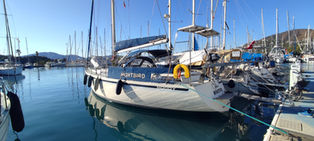 1985 Moody 419 CC Blue Water Cruiser For Sale - SOLD