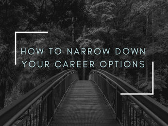 How to narrow down your career options