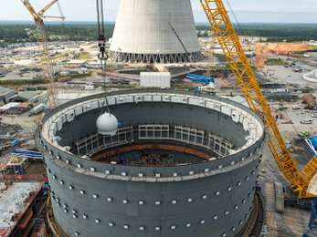 First Steam Generator In Place At Vogtle-3 AP1000