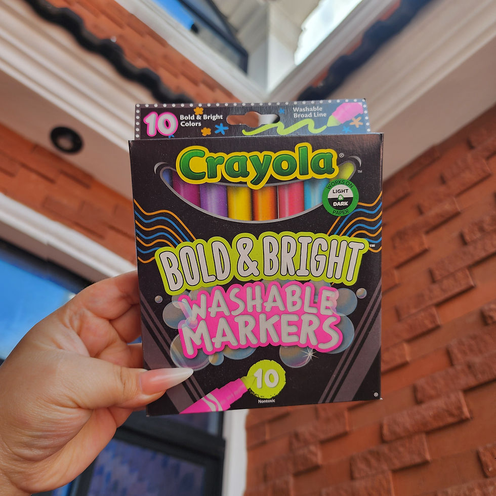 Miniatura: CRAYOLA BOLD & BRIGHT 10 MARCADORES WASHABLES