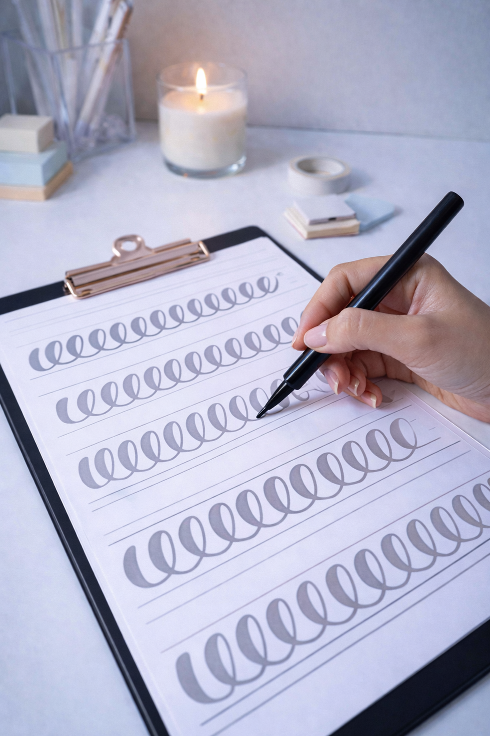 Miniatura: PLANTILLAS DIGITALES PARA PRACTICAR LETTERING
