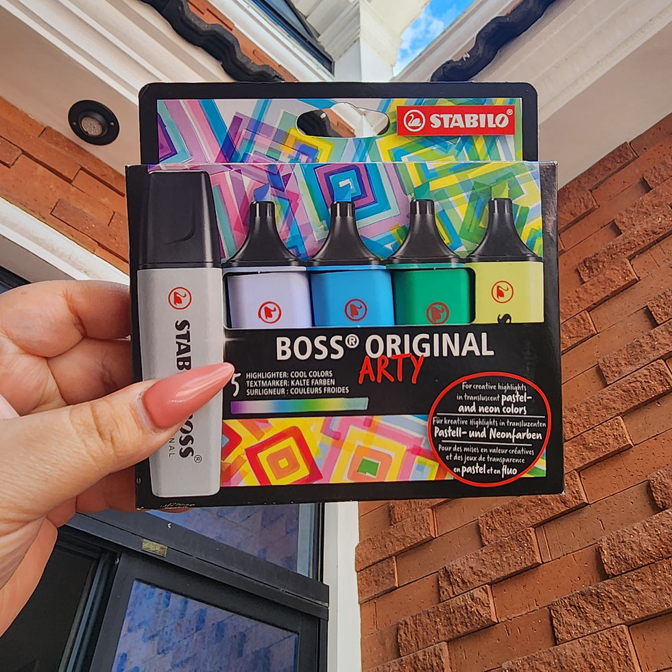 Miniatura: STABILO BOSS ARTY 5 RESALTADORES (GRIS)