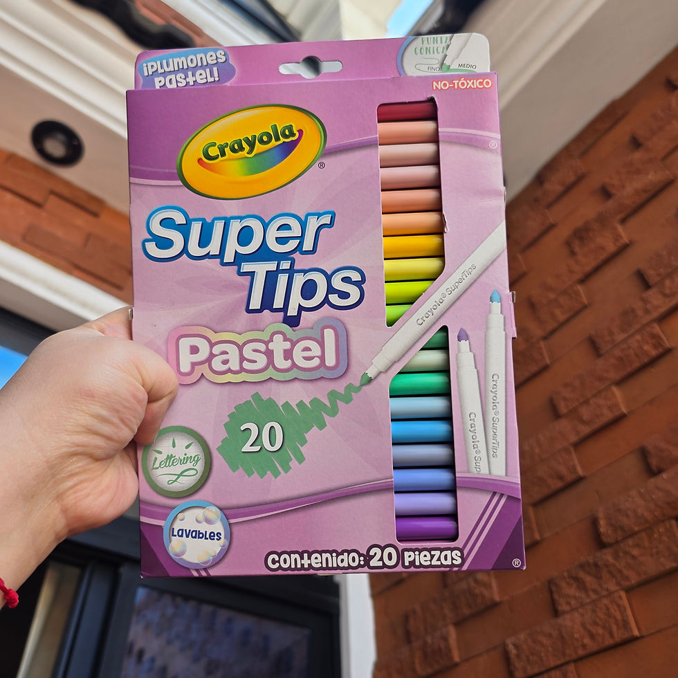 Miniatura: CRAYOLA SUPER TIPS 20 COLORES PASTEL