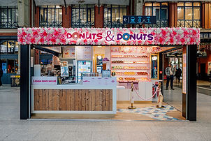 Corner donuts dans la gare de lille flandre