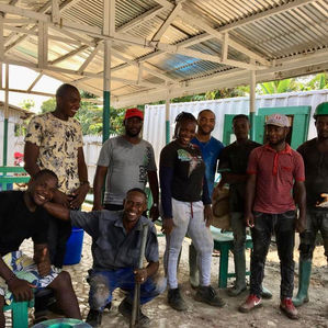 Equipo de trabajo de las obras de urgencias