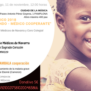Concierto Benéfico "Músicas del Mundo - Médico Cooperante" en beneficio de AMBALA