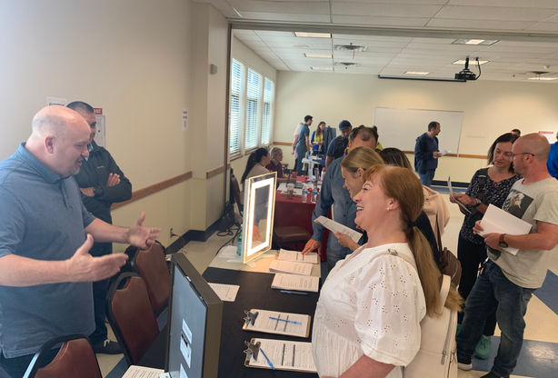 A job fair for the community and Ukrainian refugees