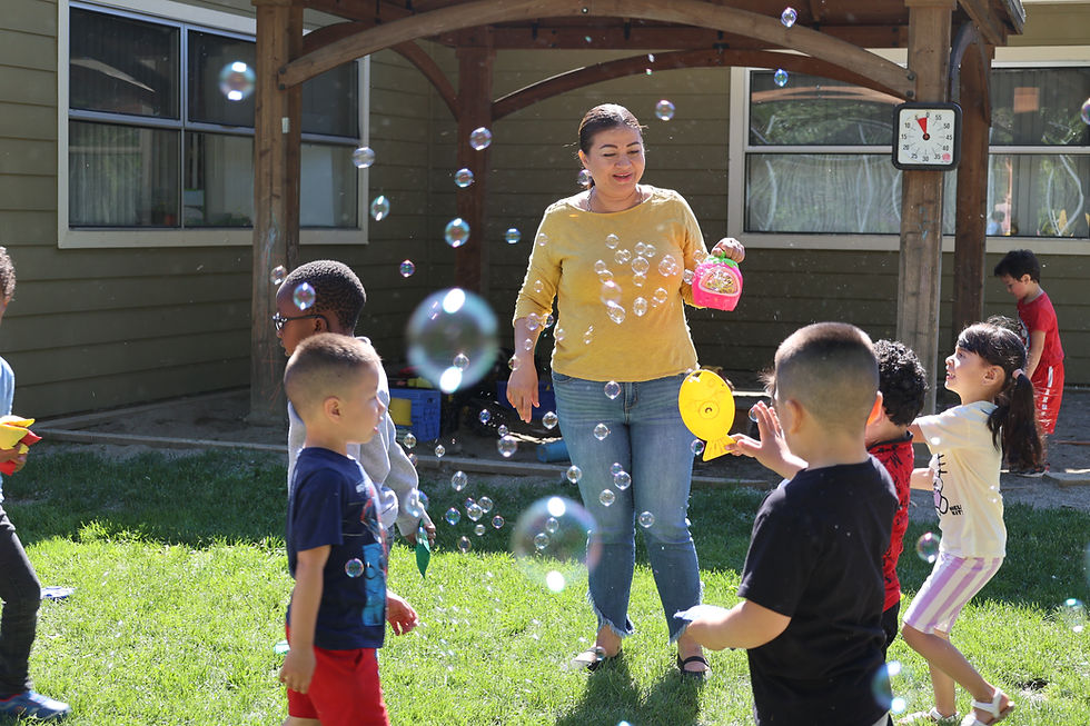 Kids Playing at ECEAP
