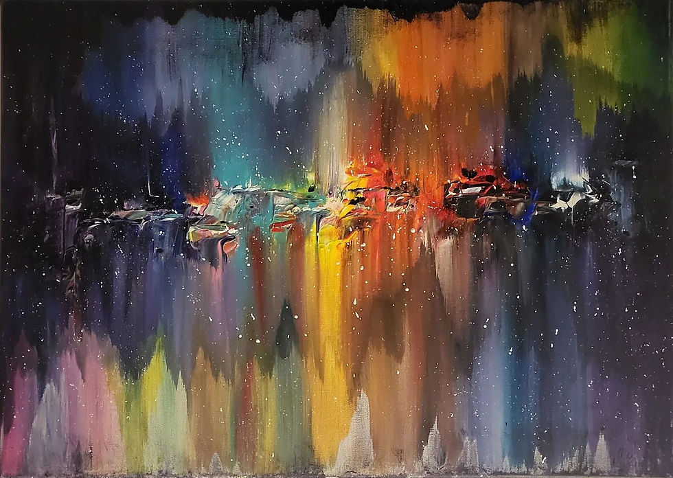 Miniaturbild: Diverse Stilrichtungen und Grössen auf Anfrage ab CHF 280.  Acryl auf Leinwand