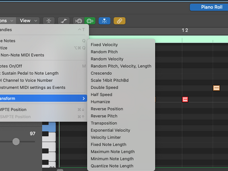 Midi Tips and Tricks in Logic Pro