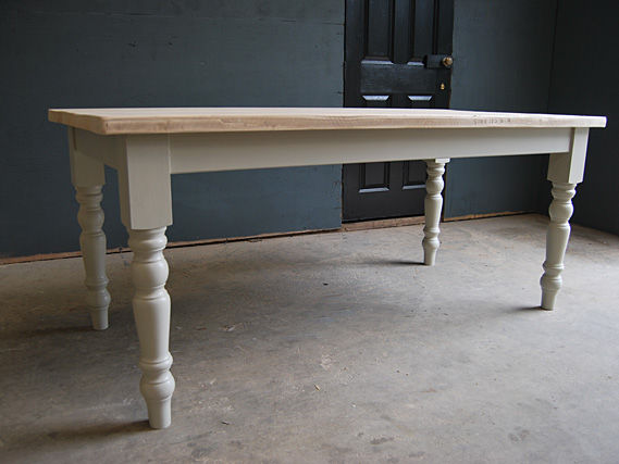 Thumbnail: Farmhouse Leg Table