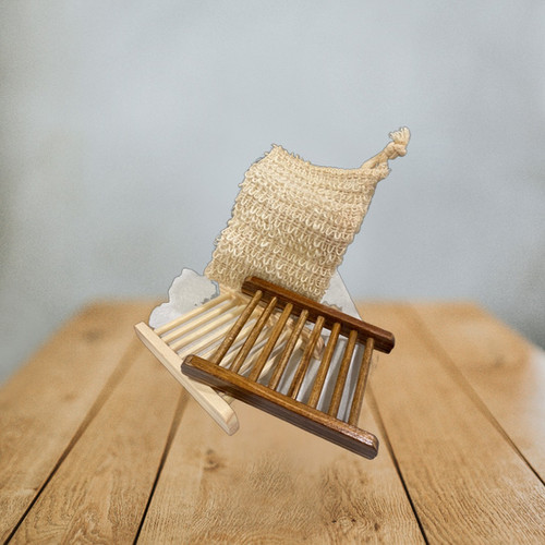 Soap/Steamer Saver & Exfoliating Soap Bag Hempie Girl Mobile