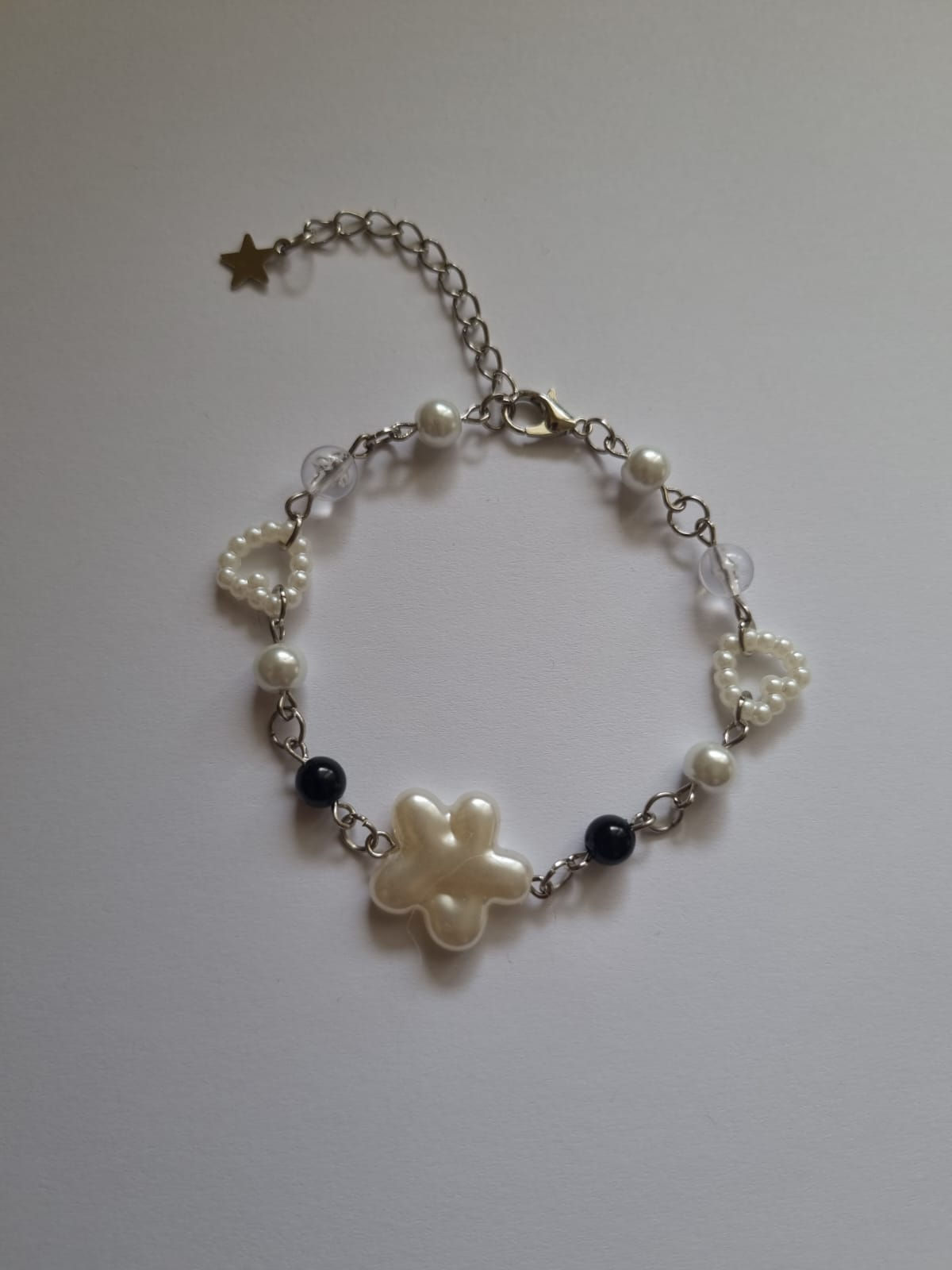 Crosswonder Pearly Blossom Charm Bileklik