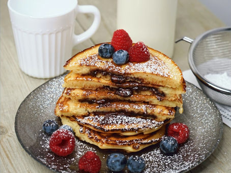 PANCAKES RIPIENI DI NUTELLA
