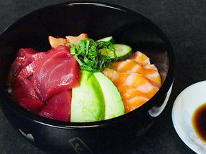 Salmon & Tuna Sushi Bowl