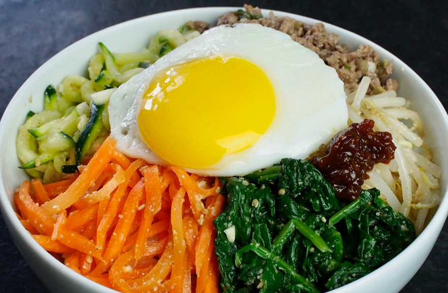South Korea's #1 Hit Dish Bibimbap | kurumicooks Japanese Home Cooking ...