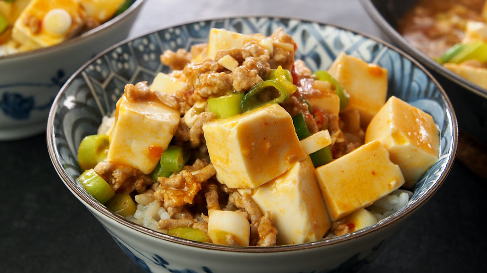 Ma Po's Tofu by kurumicooks tasty easy healthy Japanese Asian and Fusion cooking and food for your kitchen