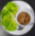 Miso minced Pork in lettuce leaf wraps