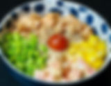 My Miso Salmon Poke bowl